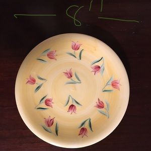 Ceramic decorative plate